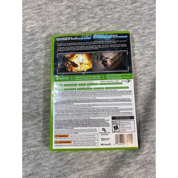 Titanfall Microsoft Xbox 360 Physical Edition by Electronic Arts Video Game - Picture 2 of 2